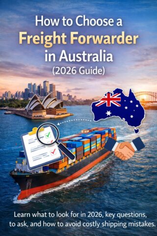 freight forwarder Australia
